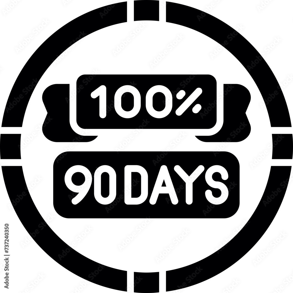 90 Days Icon 90 Days Icon