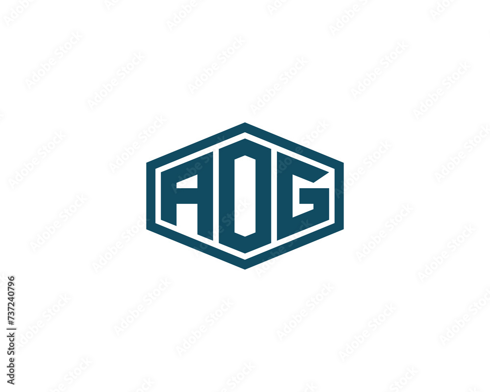 AOG logo design vector template AOG logo design vector template