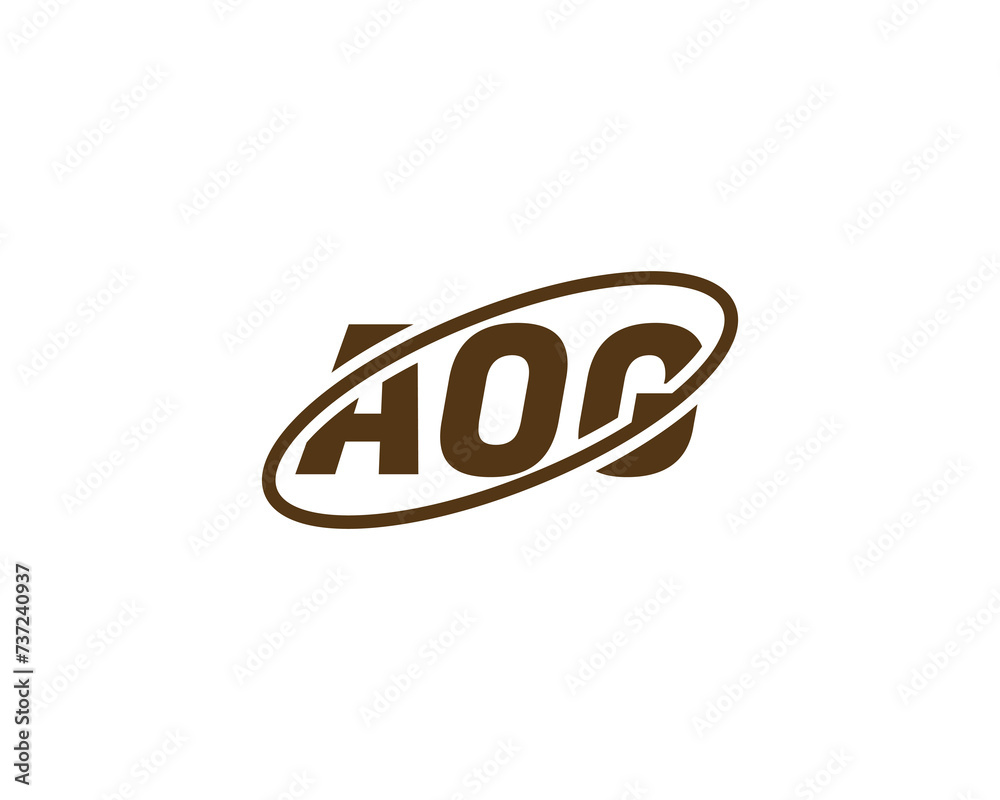 AOG logo design vector template AOG logo design vector template