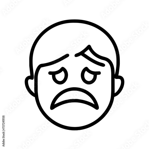 Sad face, face sad, sad, face, sad facial expression, sad facial expression, conveying emotions of melancholy and sorrow.