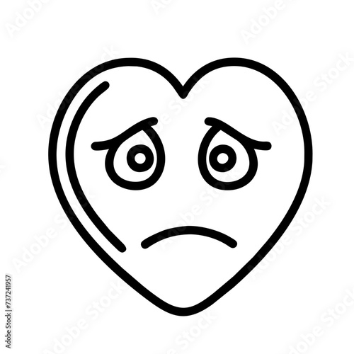 Sad face, face sad, sad, face, sad facial expression, sad facial expression, conveying emotions of melancholy and sorrow.