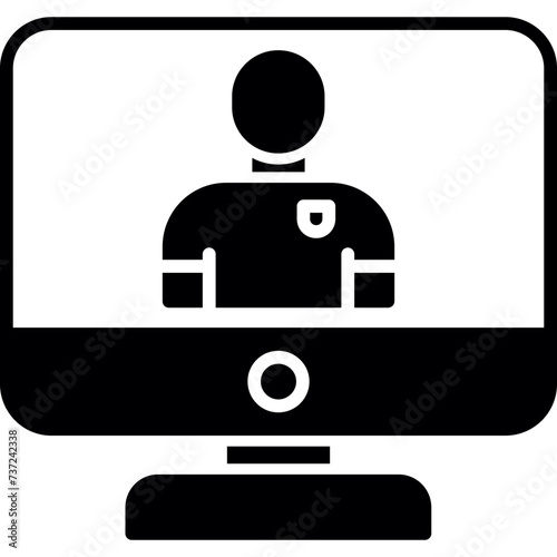 Online Interview Icon