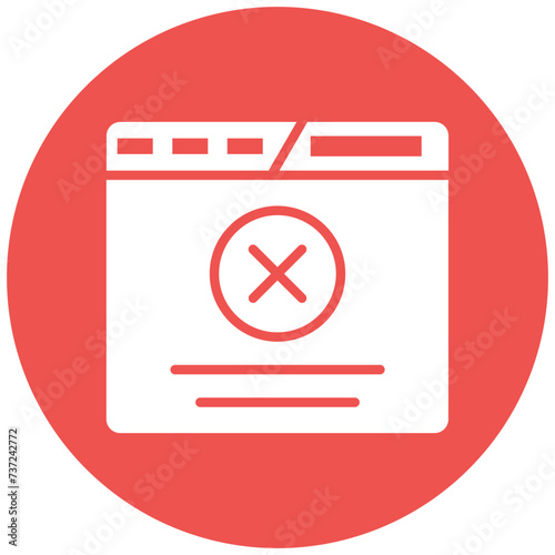 Not Found Error Icon