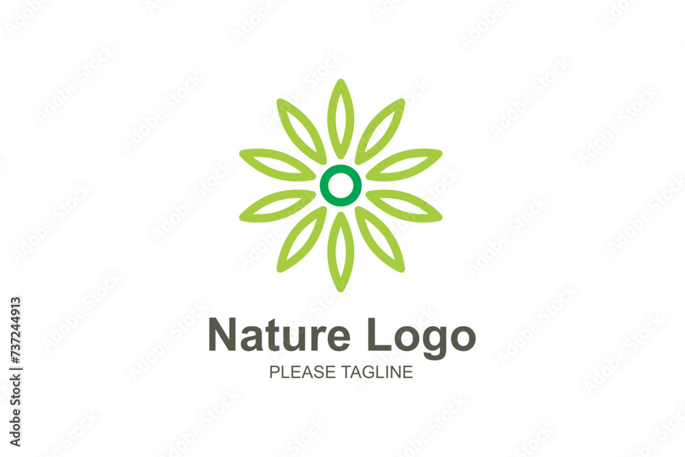 Nature green logo