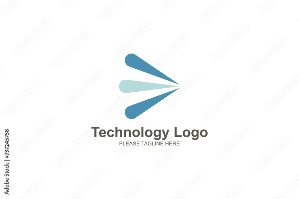 Technology logo business design Technology logo business design