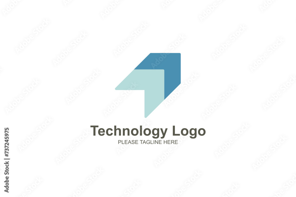 Technology logo business design Technology logo business design