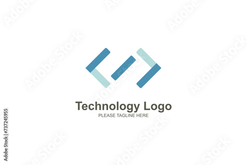 Technology logo business design