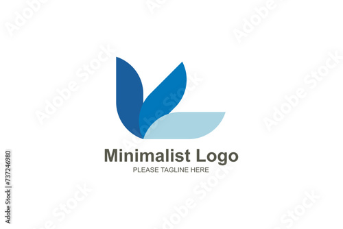 Free Download Minimalist logo business design - GFXLoad