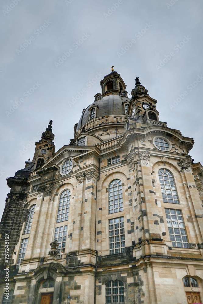 Scenic view of Frauenkirche in Dresden, Germany