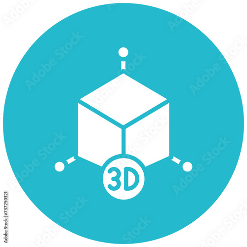 3d Modeling Icon