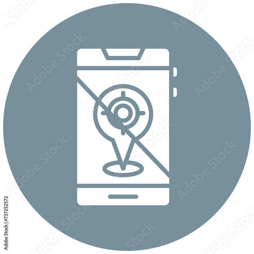 GPS Not Fixed Icon