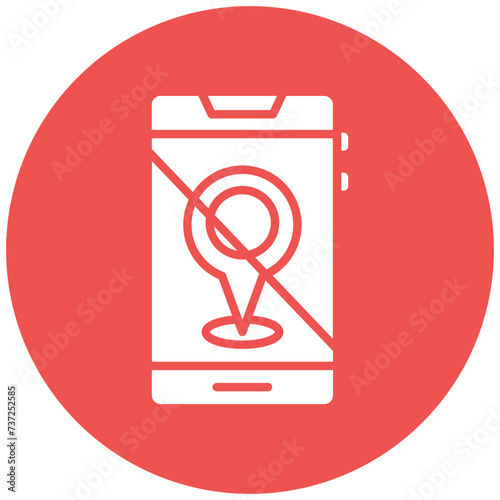 Location Disable Icon