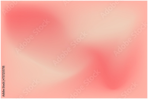 Peach abstract gradient background. Peach colors ombre background. Soft colors.  photo