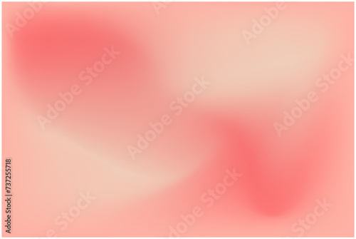 Peach abstract gradient background. Peach colors ombre background. Soft colors. 