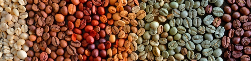 This is beautiful chocolate coffee seeds generated by ai This is beautiful chocolate coffee seeds generated by ai