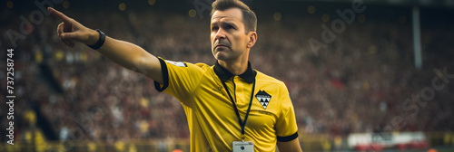 Guardian of Fair Play: The Indispensable Role of Referees in Soccer Matches © Troy
