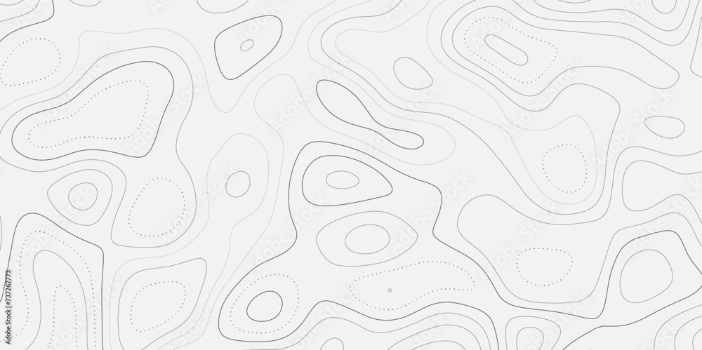 Abstract wavy topographic map. Abstract wavy and curved lines background. Abstract geometric topographic contour map background. Abstract wavy topographic map. Abstract wavy and curved lines background. Abstract geometric topographic contour map background.