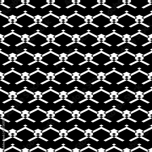 Seamless pattern. Ethnic wallpaper. Rhombuses, parallelograms, chevrons, figures ornament. Shapes background. Folk motif. Geometric backdrop. Digital paper, textile print, web design, abstract. Vector