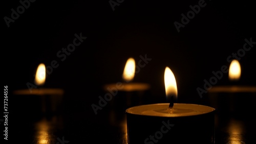 candle, flame, light, fire, candles, dark