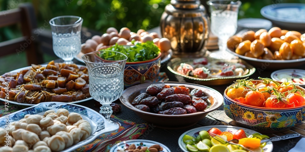 Ramadan feast, traditional dishes