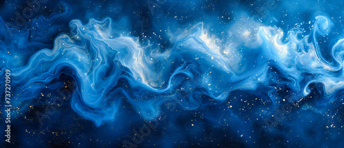 Stellar dreams, the vivid tableau of a galaxy unfolding, where the mysteries of the cosmos come alive in color