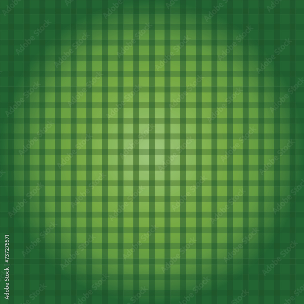 Fototapeta premium Chessboard, checkerboard green background banner