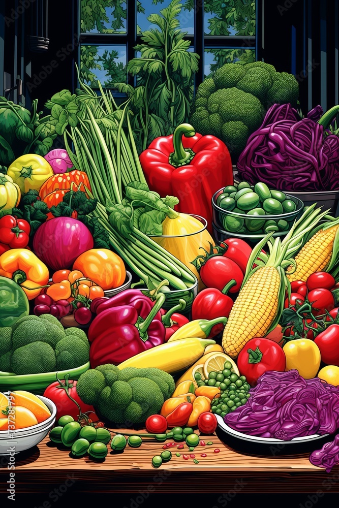 An Abundance of Vegetables