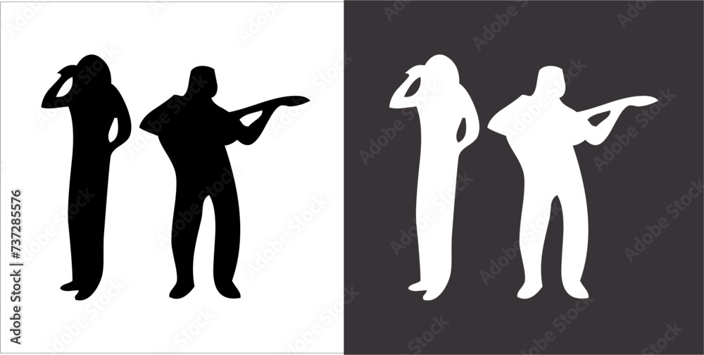IIlustration Vector graphics of Music and Party icon