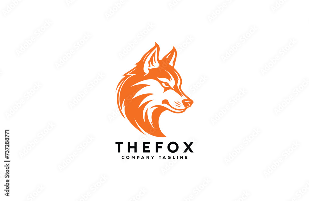 Wolf head Logo design vector symbol creative graphic idea, premium luxury mascot Wolf head Logo design vector symbol creative graphic idea, premium luxury mascot