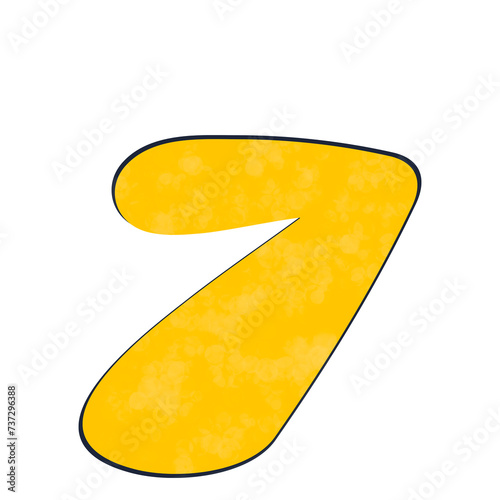 Obraz na płótnie yellow arrow sign
