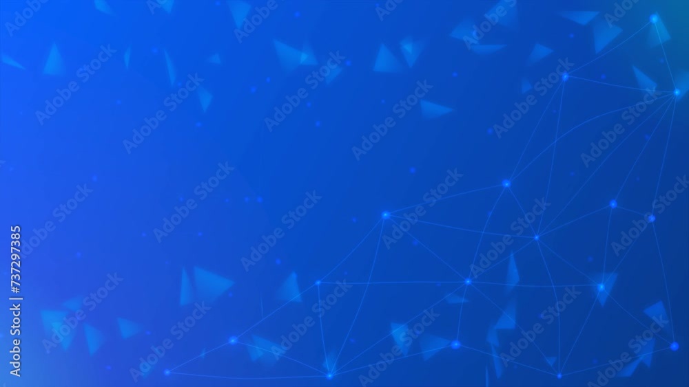 Blue technology background with connected dots Blue technology background with connected dots