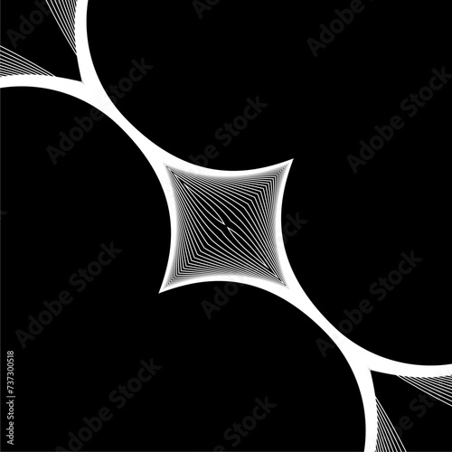 Artistic Lines Composition, can use for Motif Pattern, Background, Decoration, Ornate, Website, Wallpaper, Fashion, Textile, Fabric, Wrapping, Carpet, Tile, and Graphic Design Element. Vector 