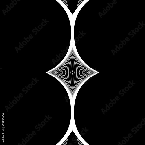 Artistic Lines Composition, can use for Motif Pattern, Background, Decoration, Ornate, Website, Wallpaper, Fashion, Textile, Fabric, Wrapping, Carpet, Tile, and Graphic Design Element. Vector 
