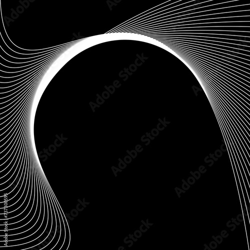 Artistic Lines Composition, can use for Motif Pattern, Background, Decoration, Ornate, Website, Wallpaper, Fashion, Textile, Fabric, Wrapping, Carpet, Tile, and Graphic Design Element. Vector 