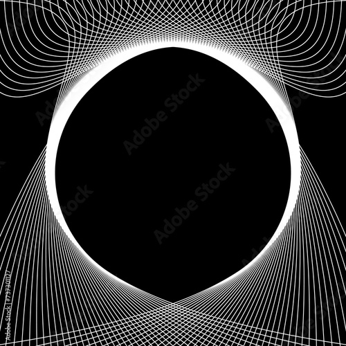 Artistic Lines Composition, can use for Motif Pattern, Background, Decoration, Ornate, Website, Wallpaper, Fashion, Textile, Fabric, Wrapping, Carpet, Tile, and Graphic Design Element. Vector 