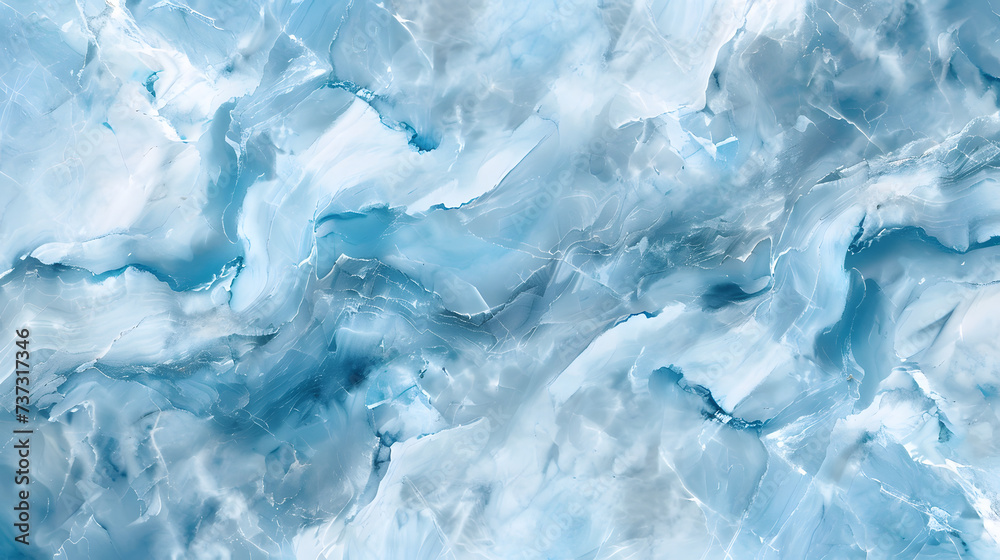 Blue light marble stone texture background