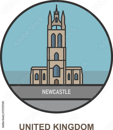 Newcastle. Cities and towns in United Kingdom