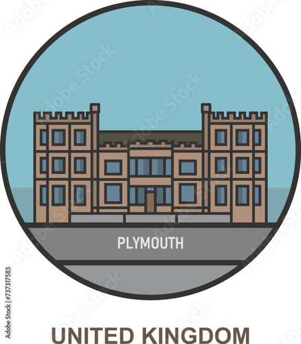 Plymouth. Cities and towns in United Kingdom