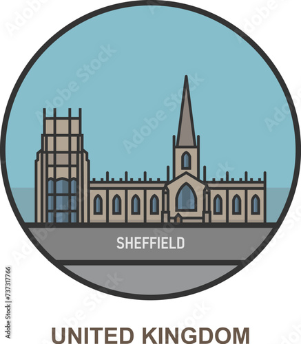 Wallpaper Mural Sheffield. Cities and towns in United Kingdom Torontodigital.ca