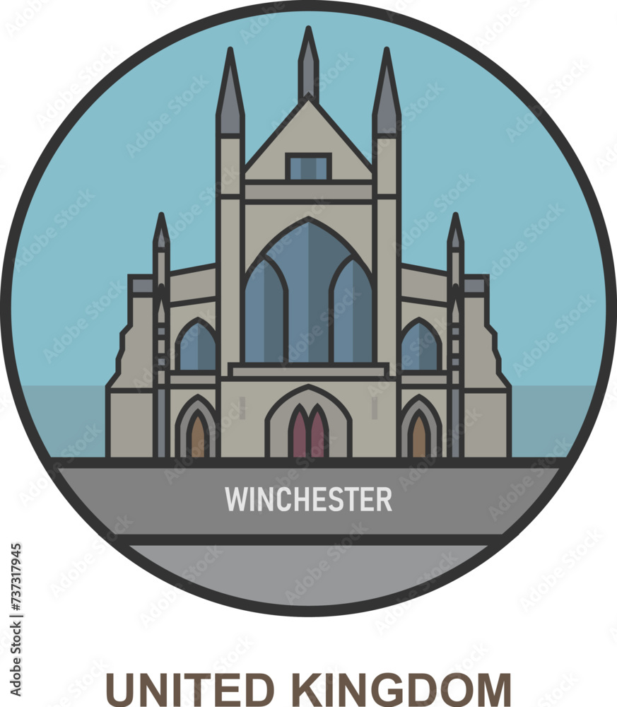 Winchester. Cities and towns in United Kingdom