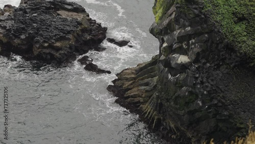 bord de mer roche taillée