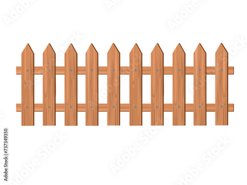 The fence is made from wooden railings.