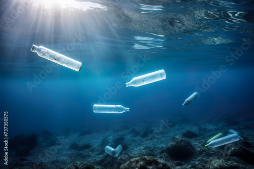 Urgent Global Problem Of Plastic Bottles Harming Ecosystems