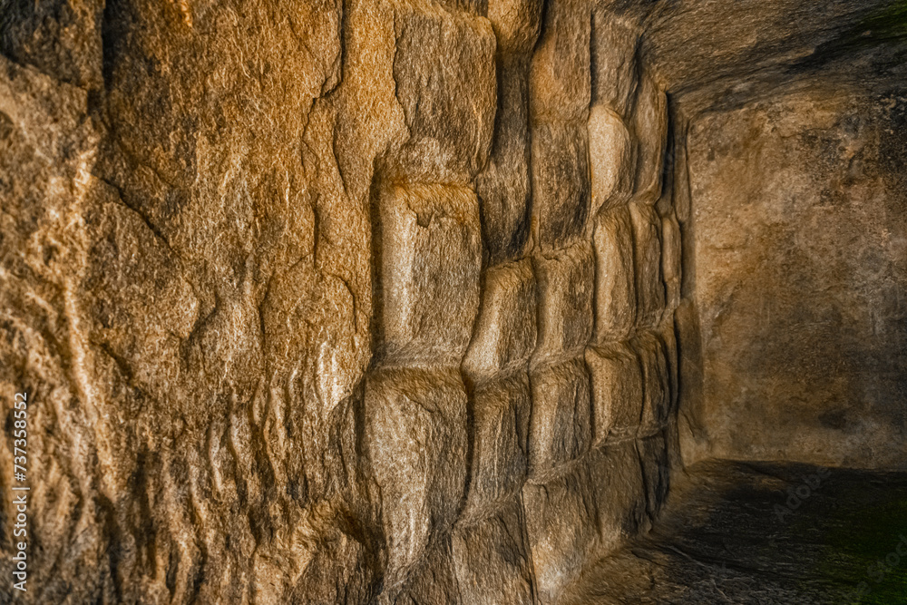 Largest rock reliefs in Asia Krishna Mandapam is a UNESCO World