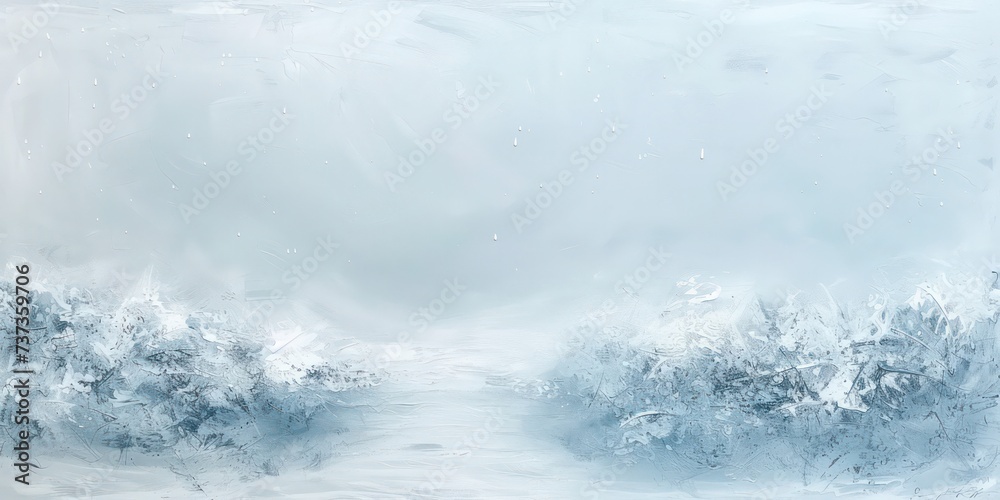 Raindrops delicately pattern on a pristine white glass, creating a serene and artistic scene Raindrops delicately pattern on a pristine white glass, creating a serene and artistic scene