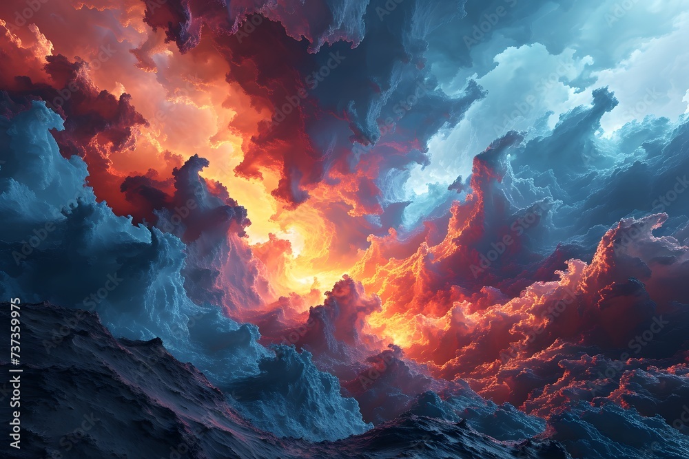 abstract background  cosmic nebula