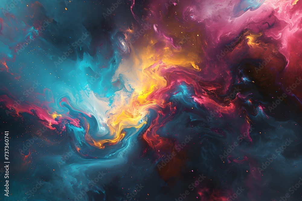 abstract background  cosmic nebula