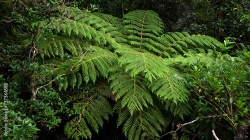 Farn Baum in Neuseeland