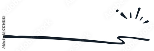 Hand drawn underline,Sketch underline, emphasis, Hand drawn brush stroke, highlight, 