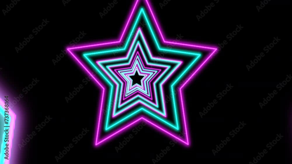 Star fly-through seamless animation Star fly-through seamless animation